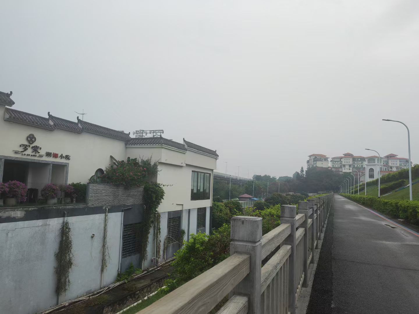 水濂湖入口连接处