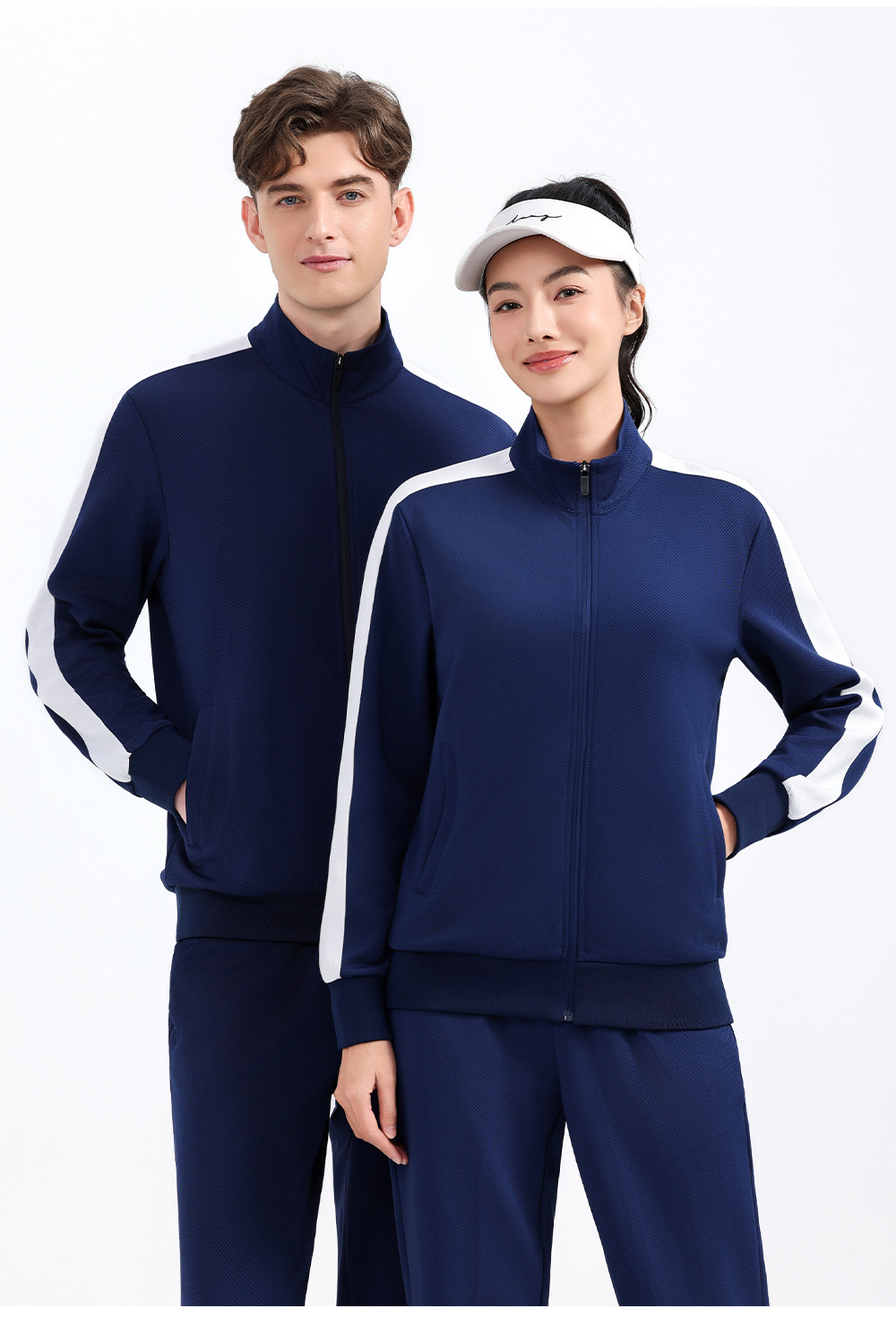户外立领针织运动外套(280克)定制LOGO 详情36