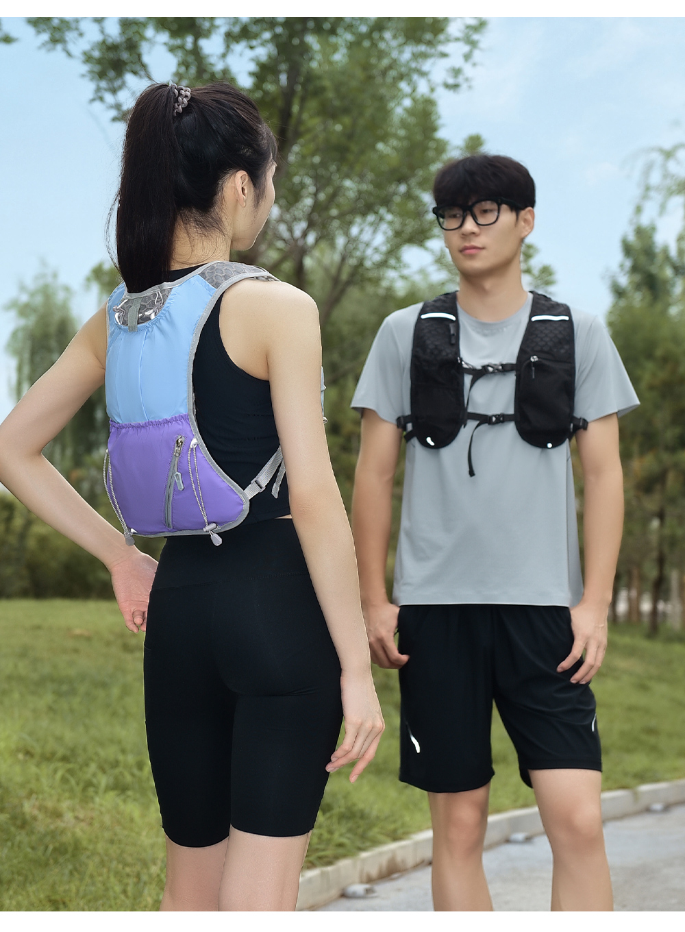 户外越野跑水袋背心定制LOGO 详情32